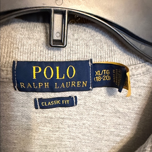 Polo by Ralph Lauren Light Gray Kids Polo Shirt - Picture 2 of 6